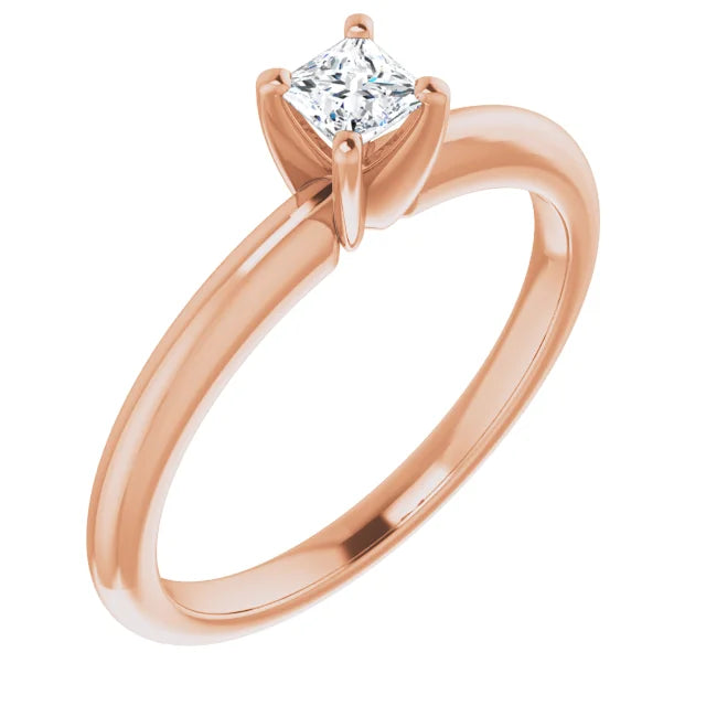 14K Gold Lab-Grown Diamond 0.20ctw VS/F+ Engagement Ring