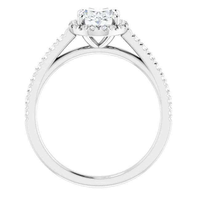 14K Gold Lab-Grown Diamond 1.01ctw VVS1/D Engagement Ring