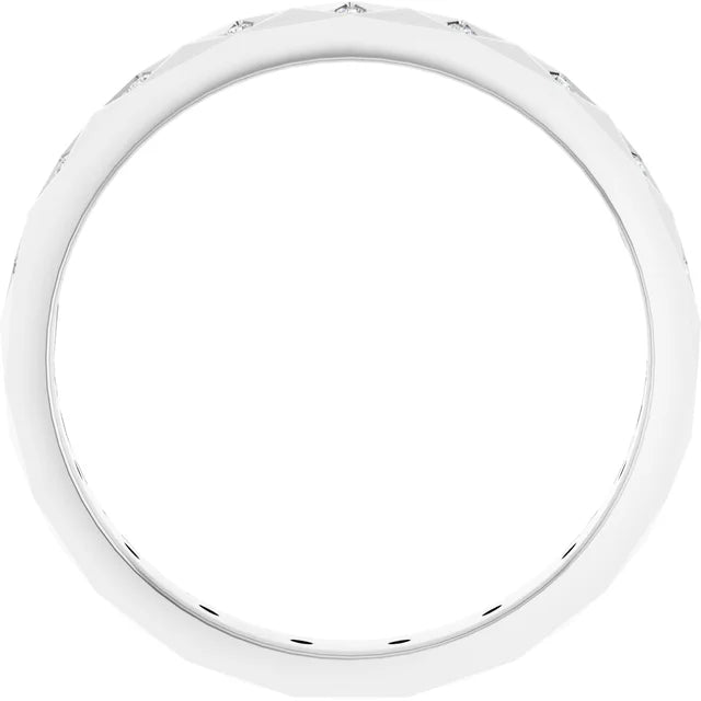 14K Diamond Eternity Ring (1MM)
