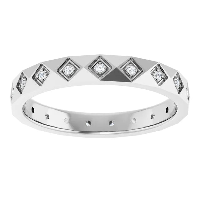 14K Diamond Eternity Ring (1MM)