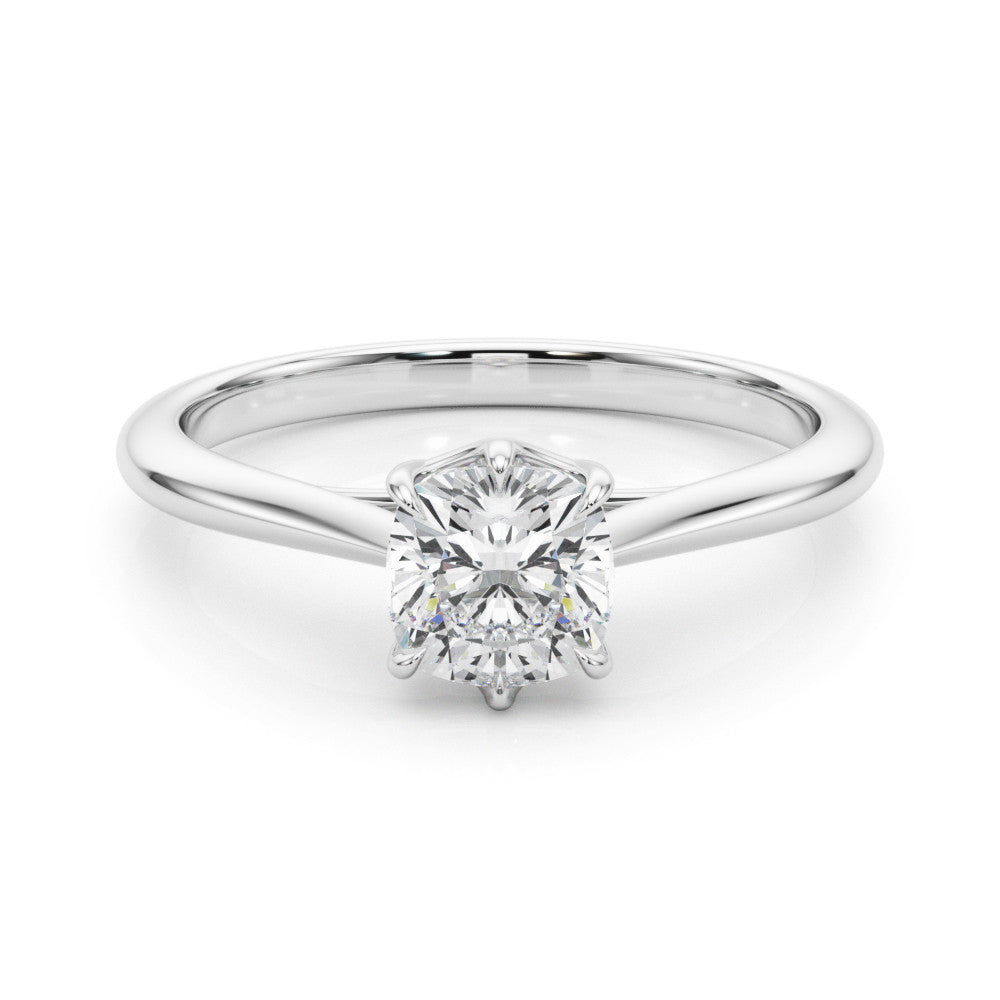 14K Gold Lab-Grown Diamond Cushion [0.36ctw] Engagement Ring