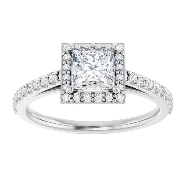 The Aria: 14K Gold Lab-Grown Diamond Engagement Ring