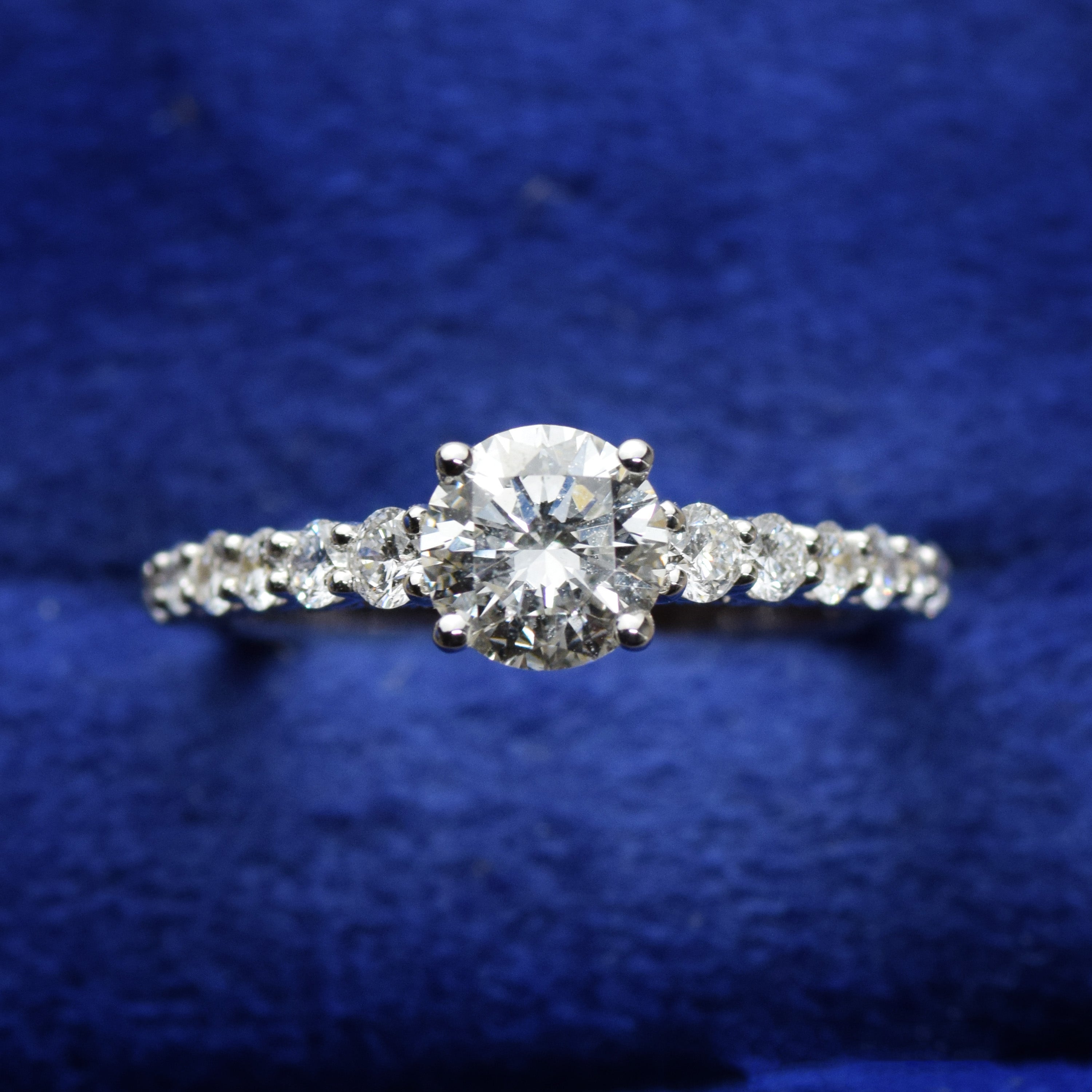 14K Gold Round [1.75 ctw] Lab-Grown Diamond [H - VS] Engagement Ring