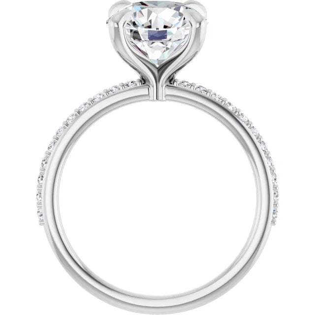 14K Gold Lab-Grown Diamond 0.58 CTW Engagement Ring