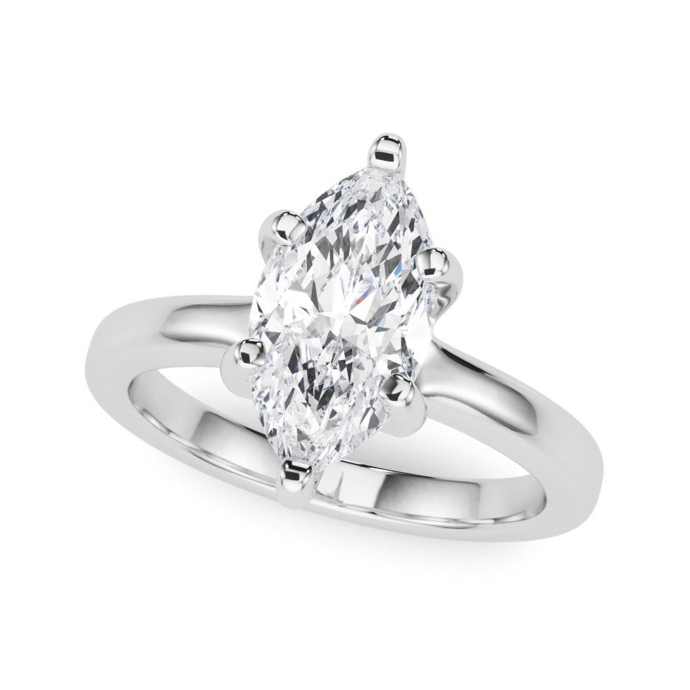 14K Gold Lab-Grown Diamond Marquise [1.11ctw] Engagement Ring