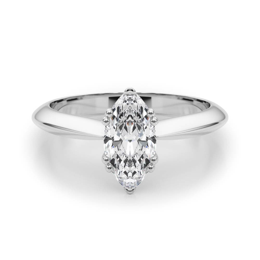 14K Gold Lab-Grown Diamond Marquise [1.01ctw] Engagement Ring