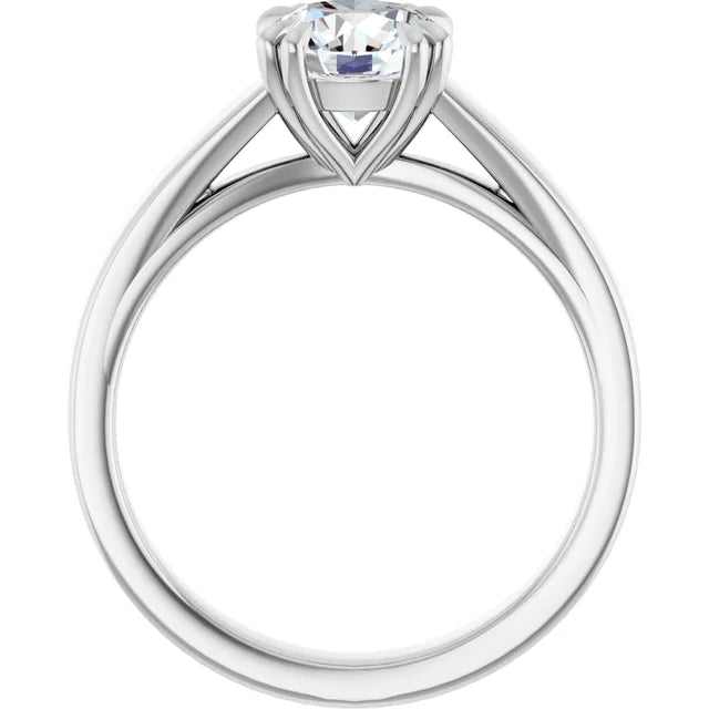 14K Gold Lab-Grown Diamond 1.09 CTW Engagement Ring