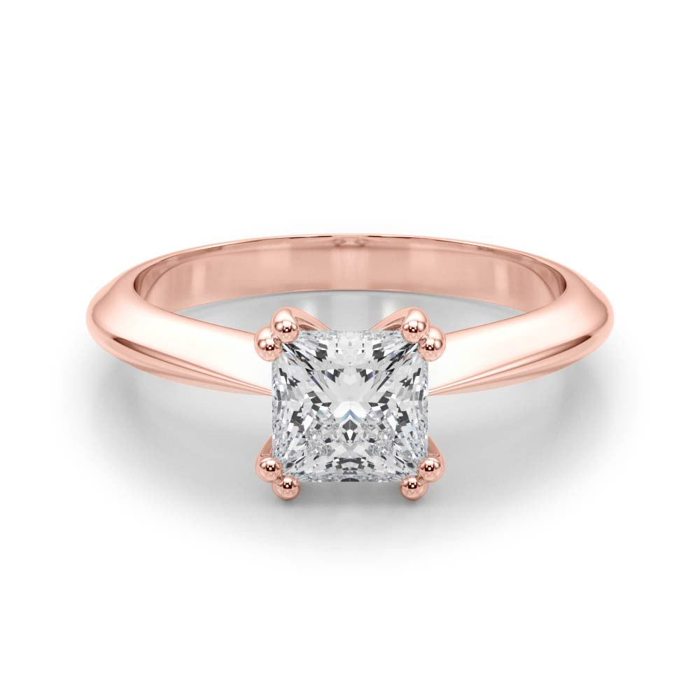 14K Gold Lab-Grown Diamond Cushion [0.50ctw] Engagement Ring