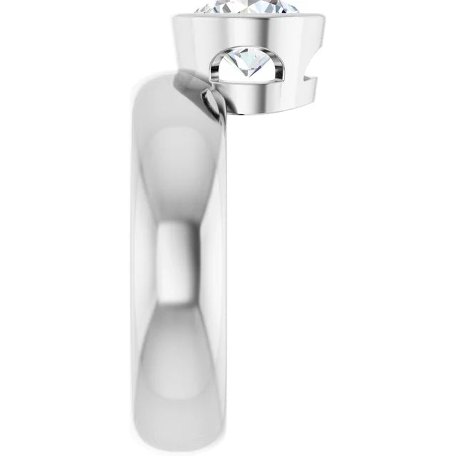 14K Gold Lab-Grown Diamond 1.09 CTW Engagement Ring