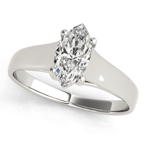 14K Gold Lab-Grown Diamond Marquise [2.11ctw] Engagement Ring