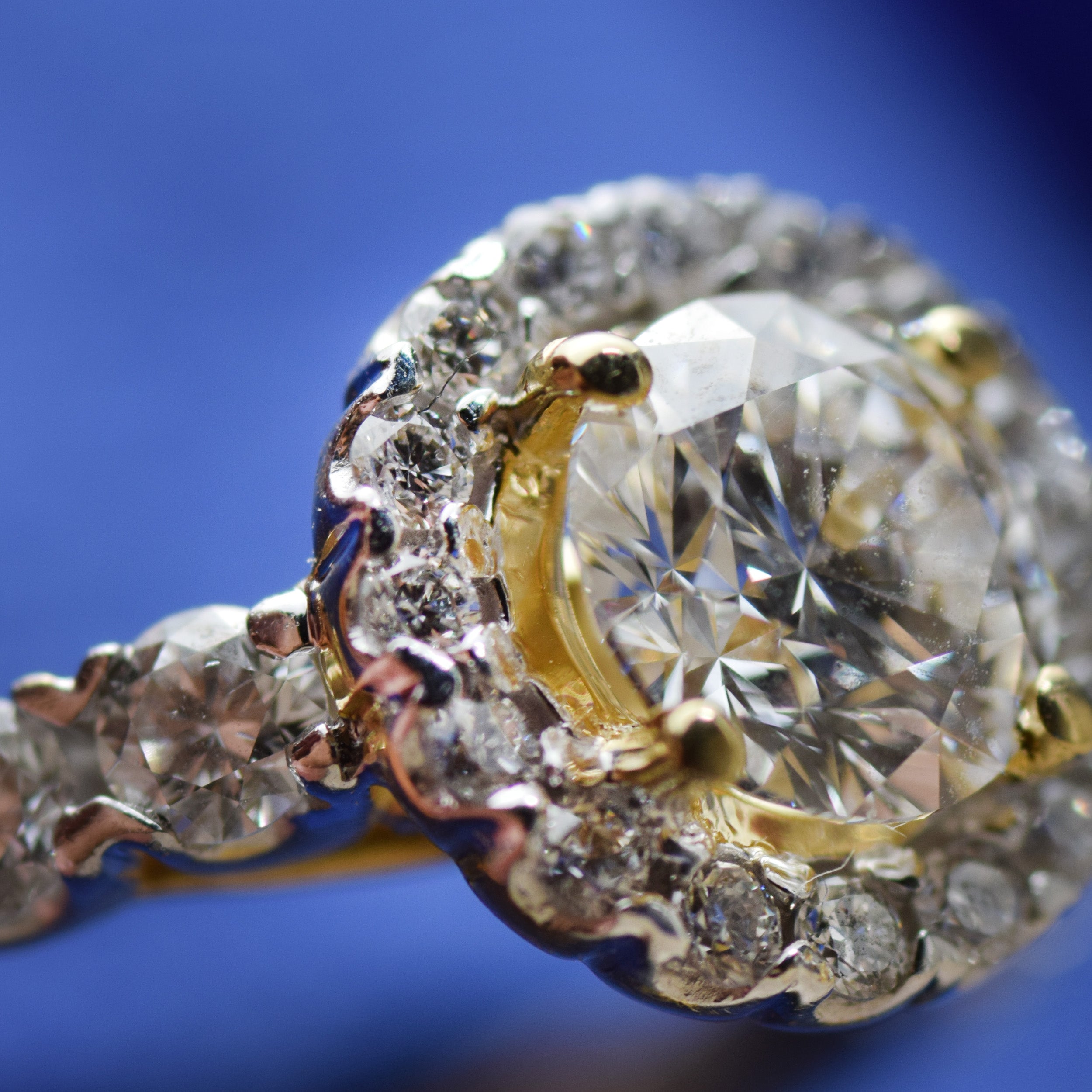 14K Gold 1.93 CT Lab Grown Round Classic Lab Diamond Engagement Ring