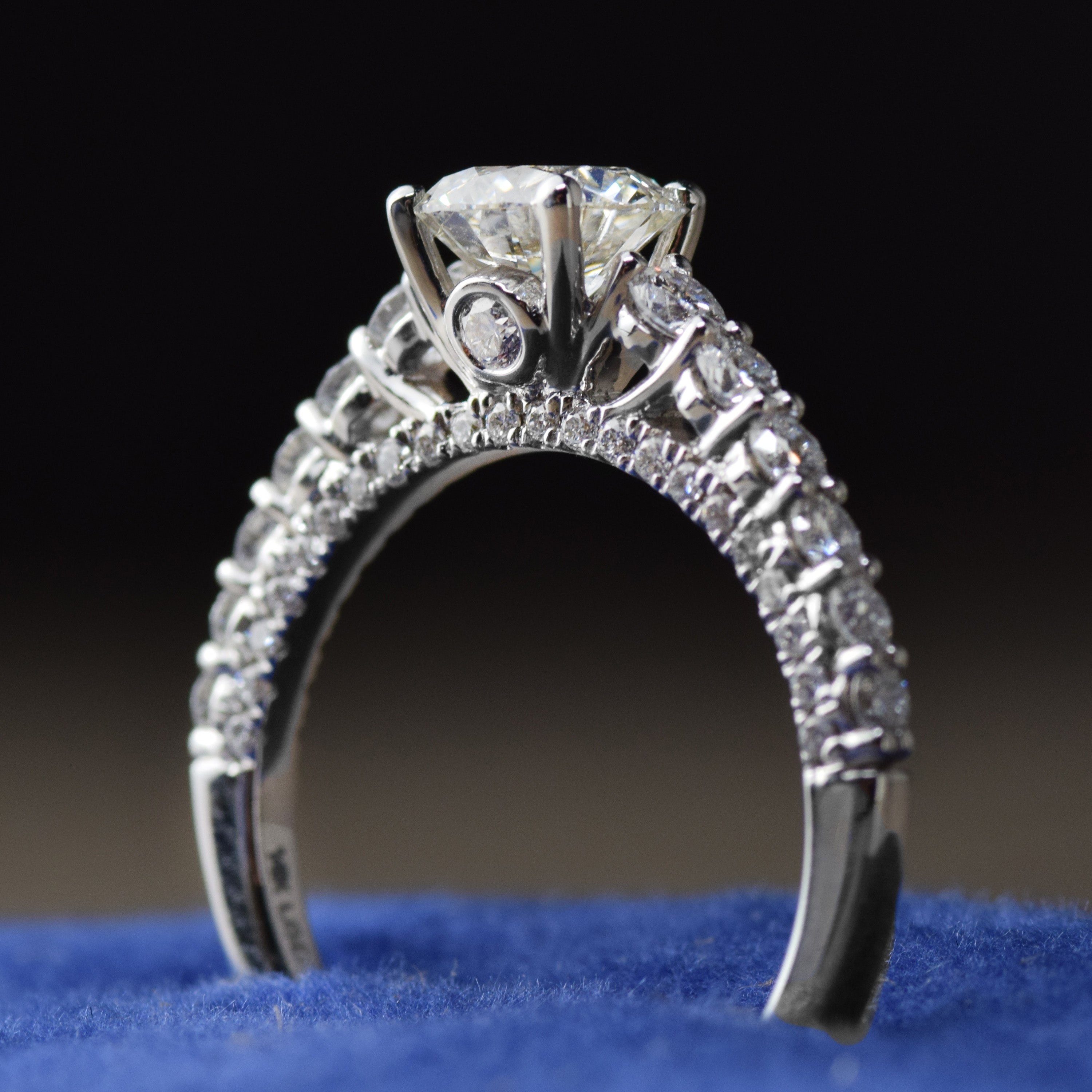 14K Gold Round [1.75 ctw] Lab-Grown Diamond [H - VS] Engagement Ring