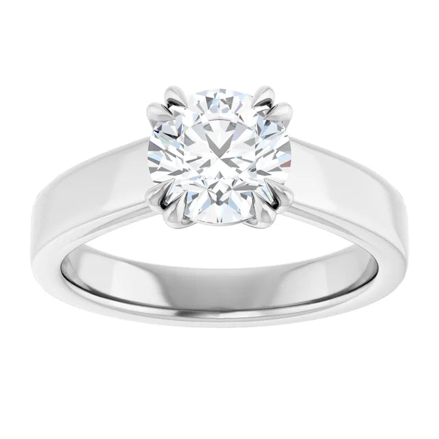 Bold brilliance: 14K Gold Lab-Grown Diamond 1.09 CTW Engagement Ring