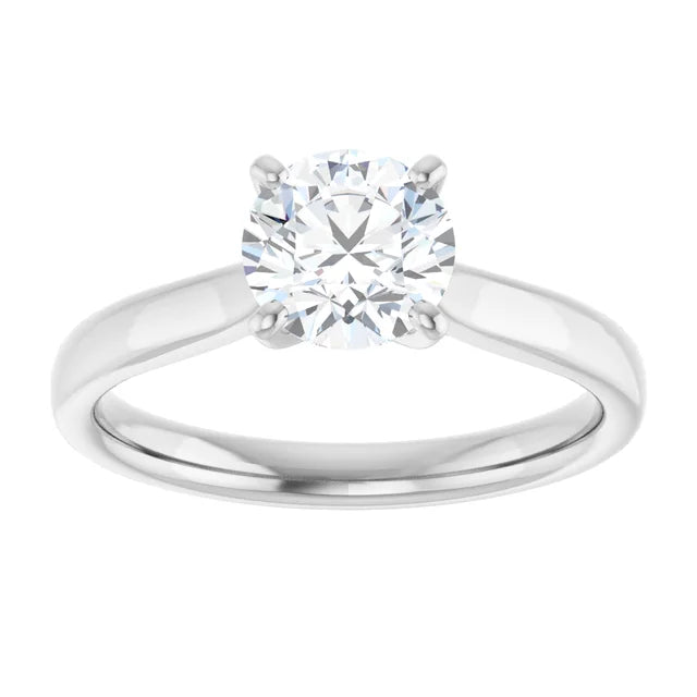 14K Gold Lab-Grown Diamond 1 CTW Solitaire Engagement Ring