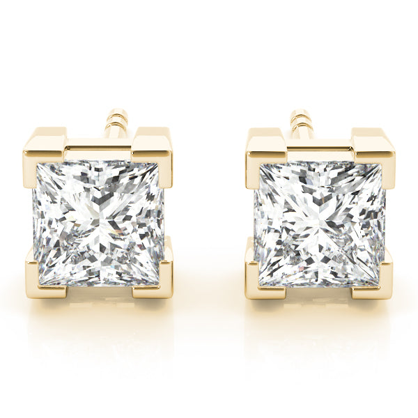 Single Stone Diamond Stud Earring