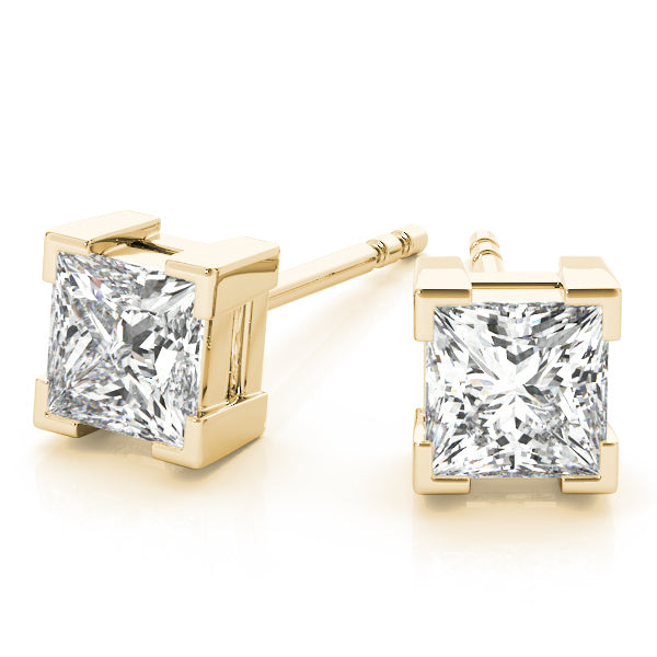 Single Stone Diamond Stud Earring