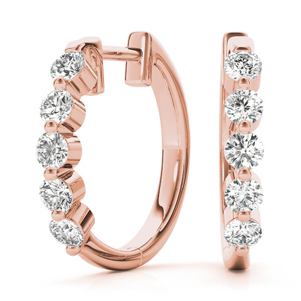 Standard - Hoop Earring in 14K Gold (1.00 ct. tw)