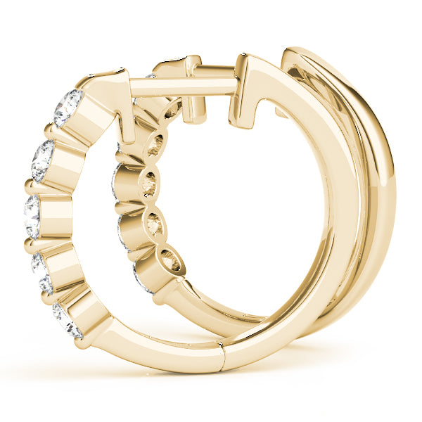 Standard - Hoop Earring in 14K Gold (1.00 ct. tw)