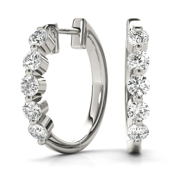 Standard - Hoop Earring in 14K Gold (1.00 ct. tw)