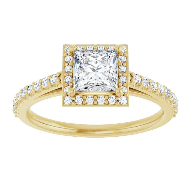 14K Gold Lab-Grown Diamond 0.70ctw VVS2/D Engagement Ring