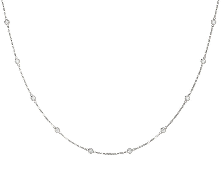 14K Gold Diamond Necklace