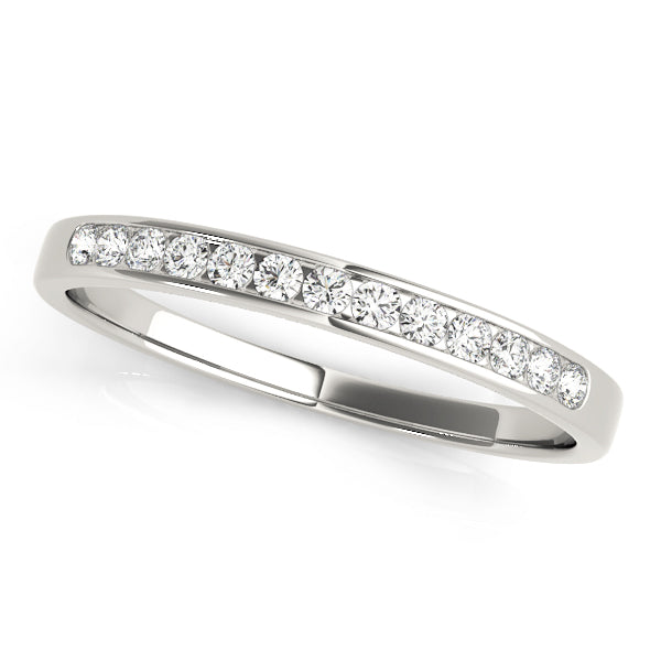 14K Channel Set Wedding Ring (1/5 ct.wt)