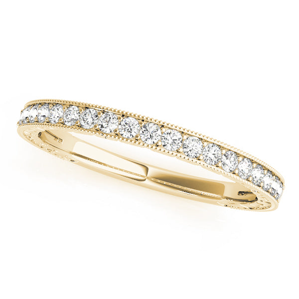 14K Channel Set Wedding Ring (1/5 ct.wt)