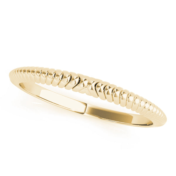 14K Plain Gold Wedding Ring