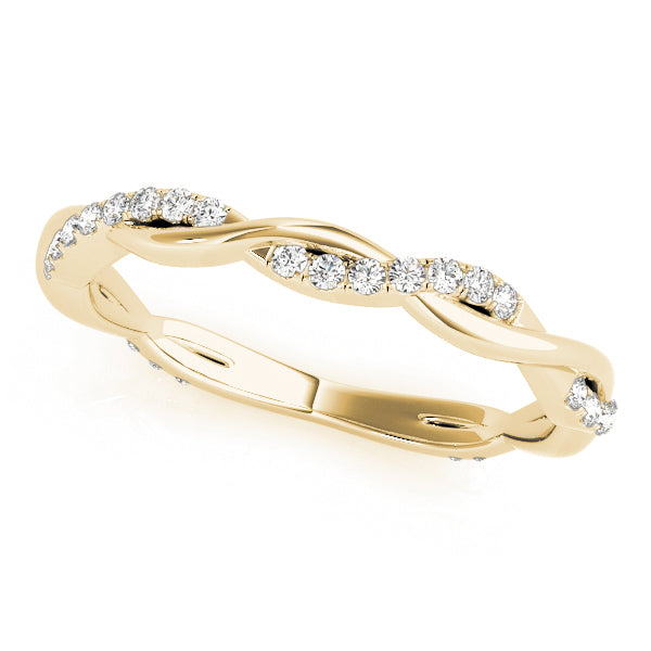 14K Twisted Wedding Ring