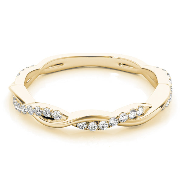 14K Twisted Wedding Ring
