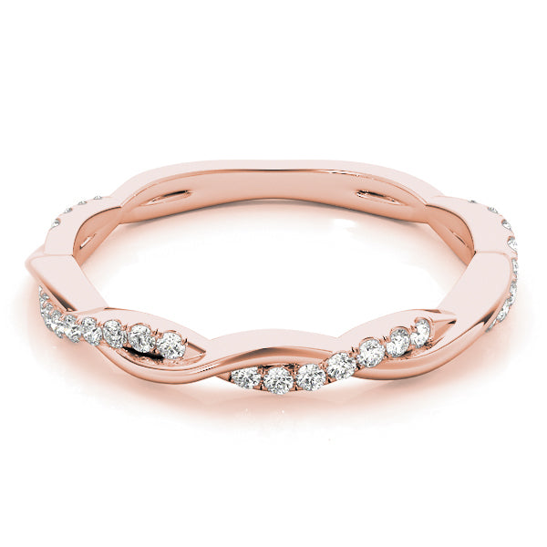 14K Twisted Wedding Ring