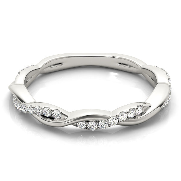 14K Twisted Wedding Ring