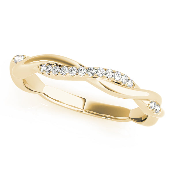 14K Twisted Wedding Ring
