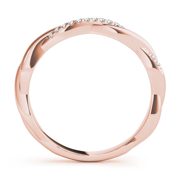 14K Twisted Wedding Ring