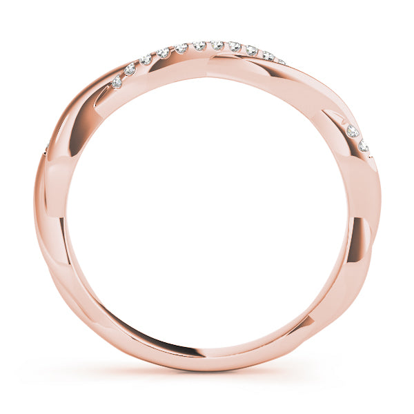 14K Twisted Wedding Ring