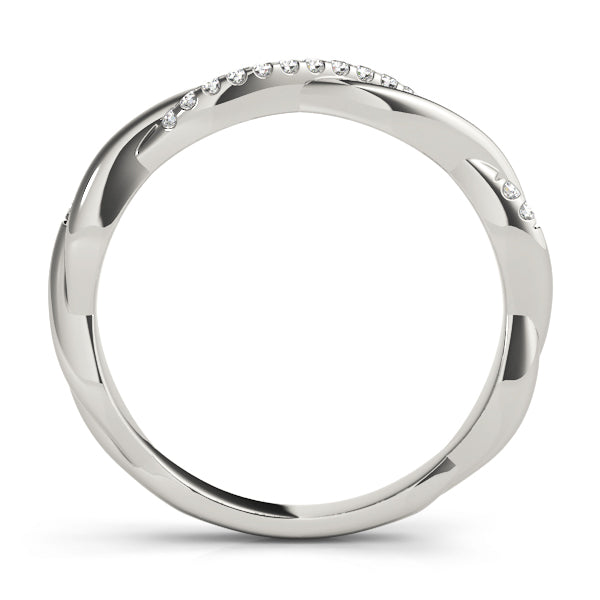 14K Twisted Wedding Ring