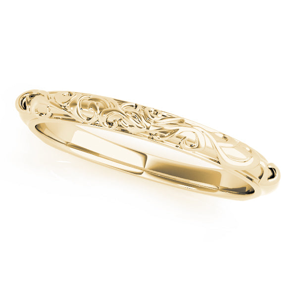 14K Plain Gold Wedding Ring