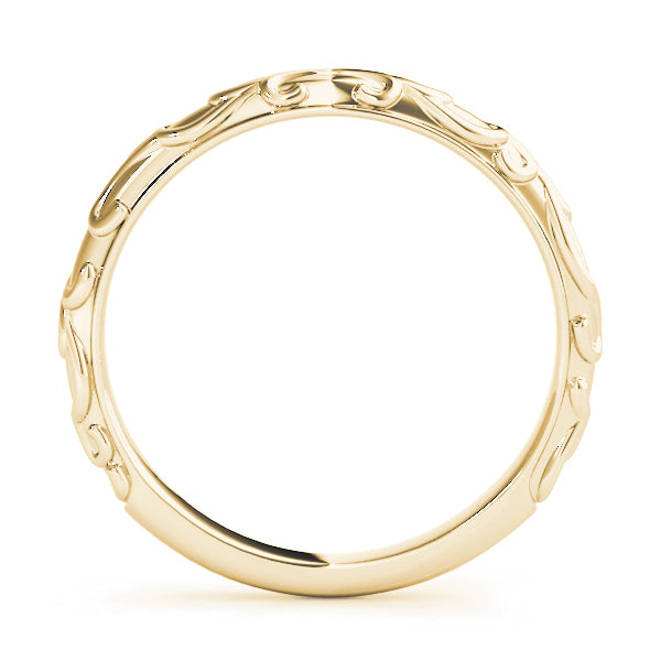 14K Plain Gold Wedding Ring