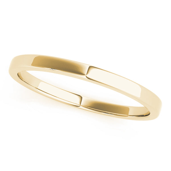 14K Plain Gold Wedding Ring