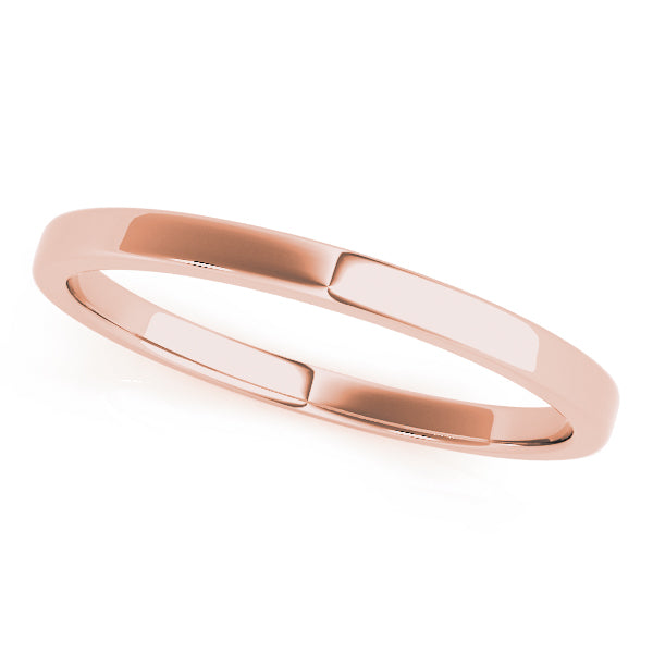 14K Plain Gold Wedding Ring