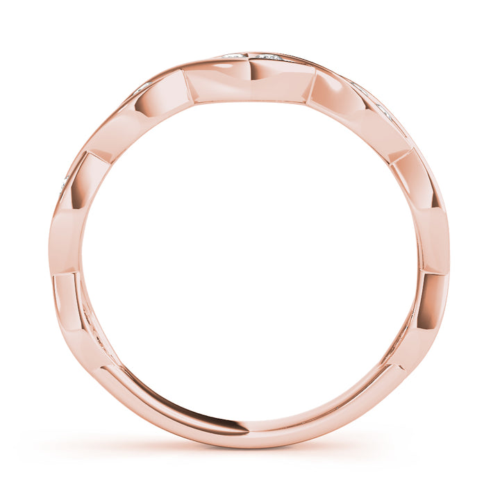 14K Twisted Wedding Ring