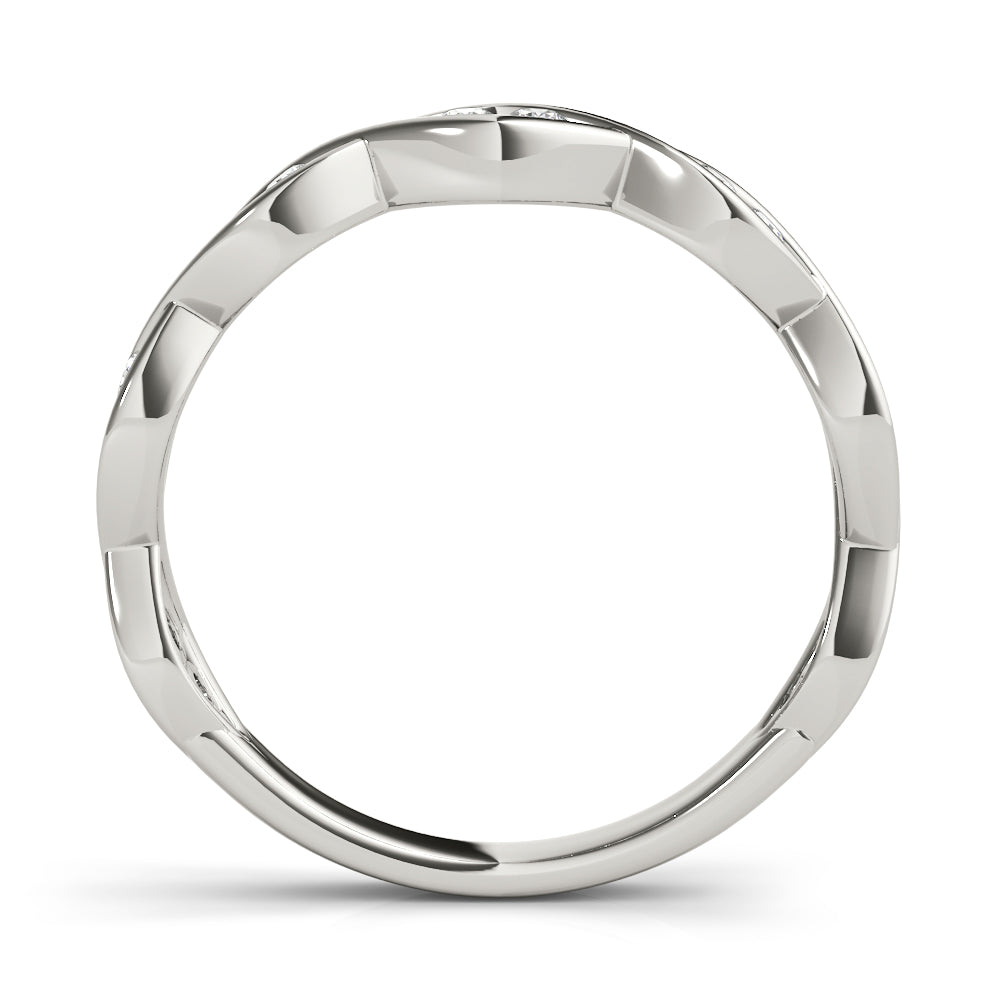 14K Twisted Wedding Ring