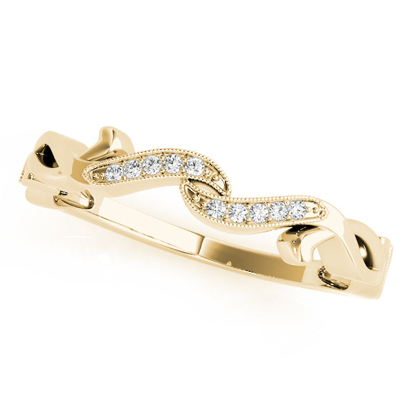 14K Twisted Wedding Ring