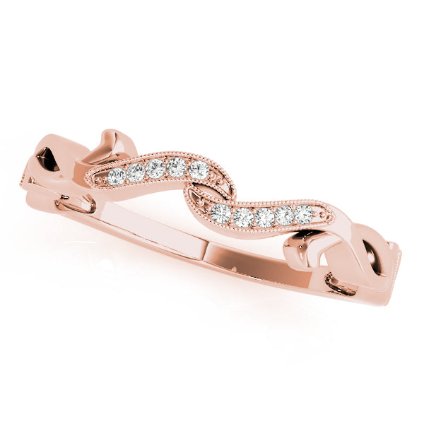 14K Twisted Wedding Ring