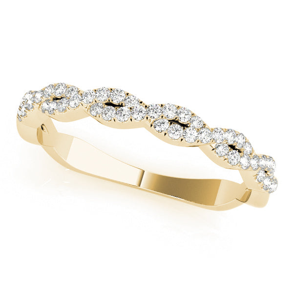 14K Twisted Wedding Ring