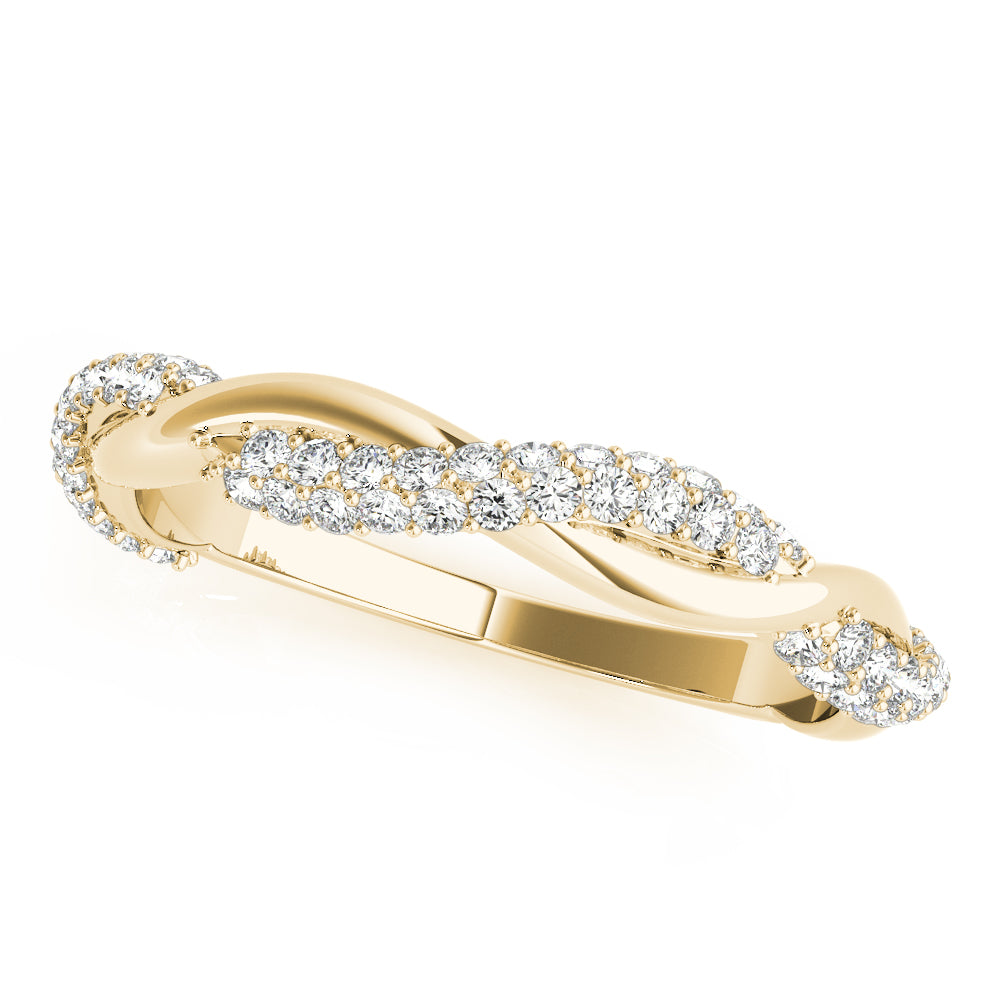 14K Twisted Wedding Ring