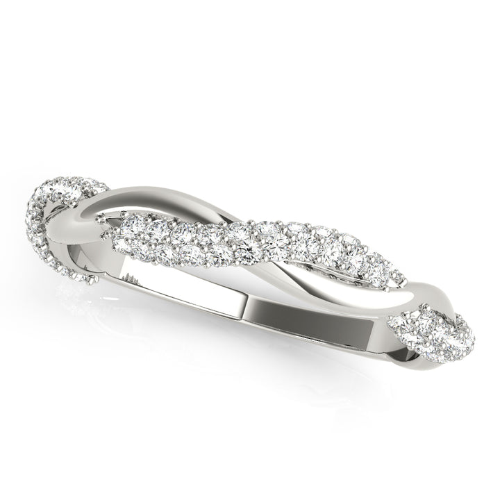 14K Twisted Wedding Ring