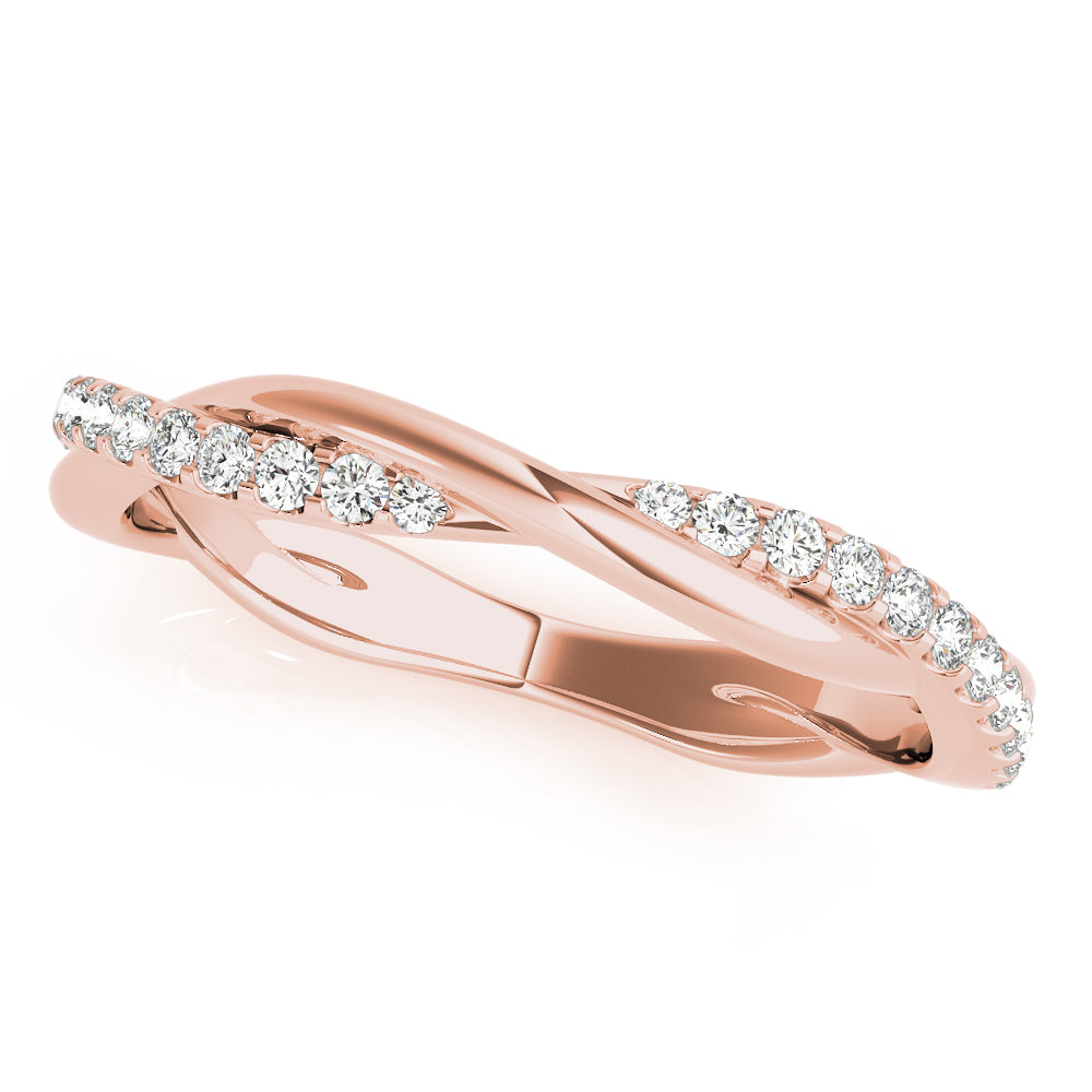 14K Twisted Wedding Ring