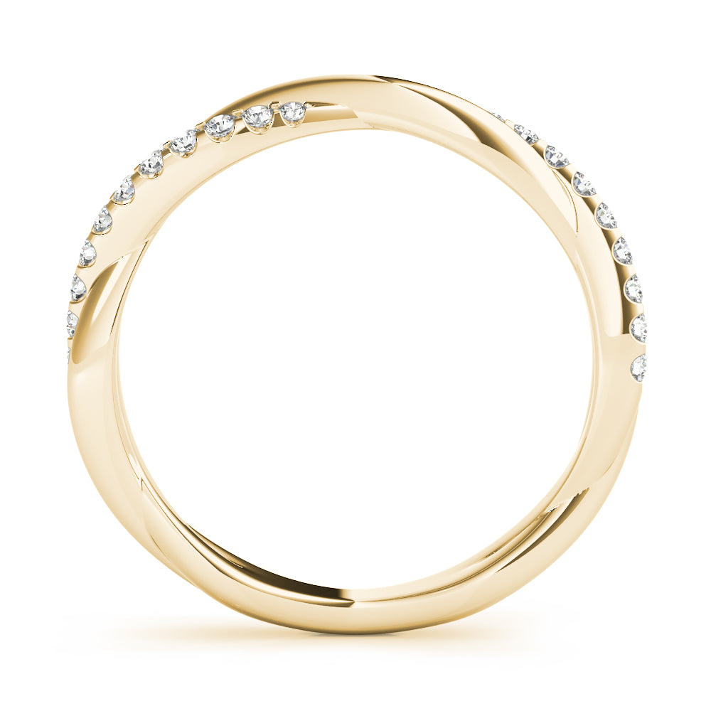 14K Twisted Wedding Ring