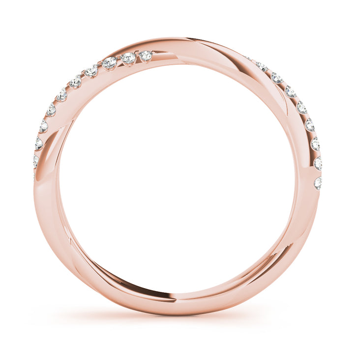 14K Twisted Wedding Ring